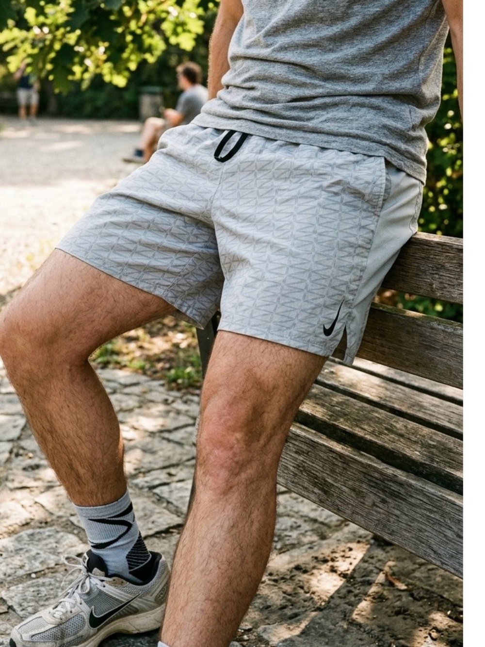 Nike Men's Grey Performance Shorts